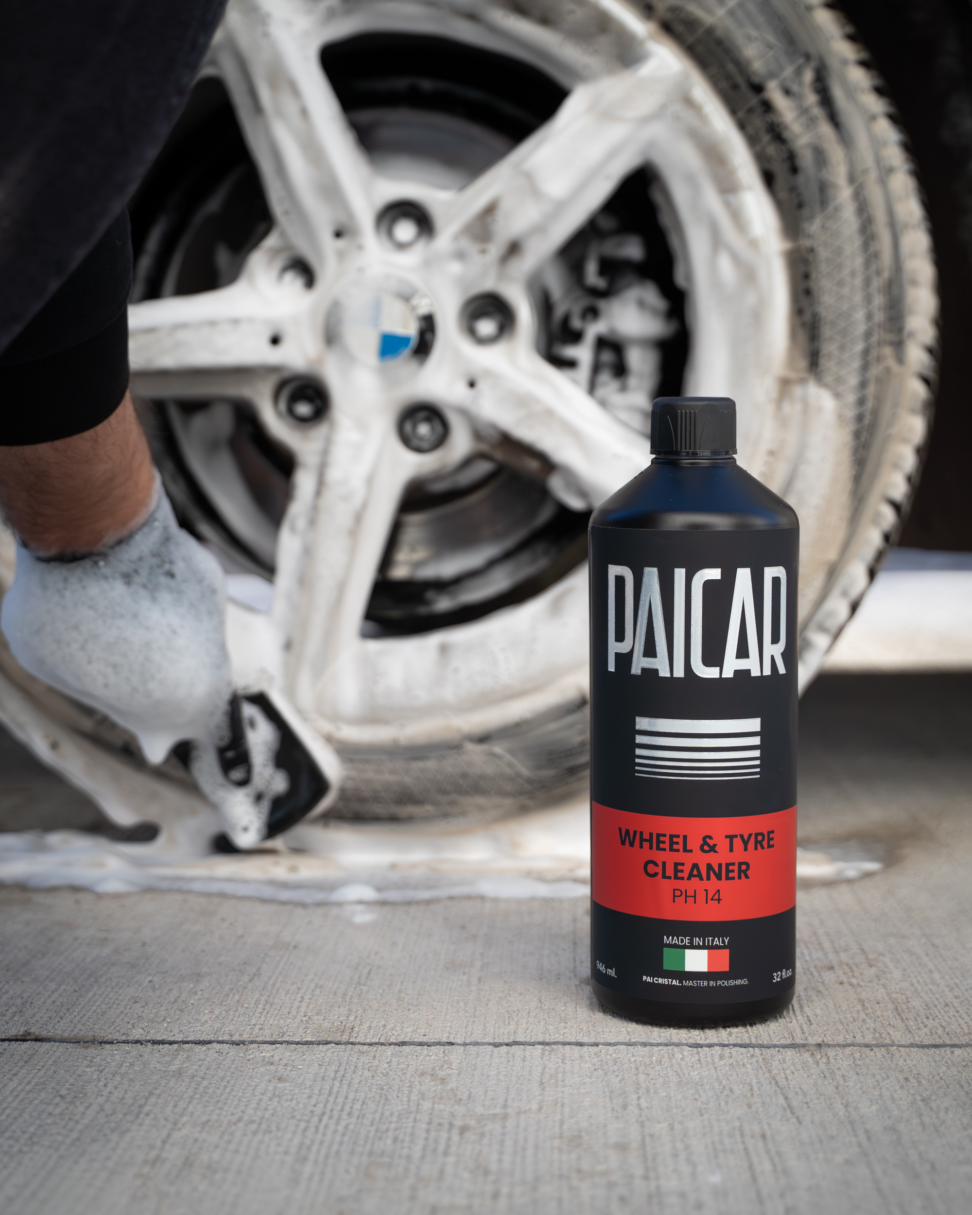 PAICAR Wheel & Tyre Cleaner: Krachtige, Niet‑Zure Reiniging voor Velgen en Banden