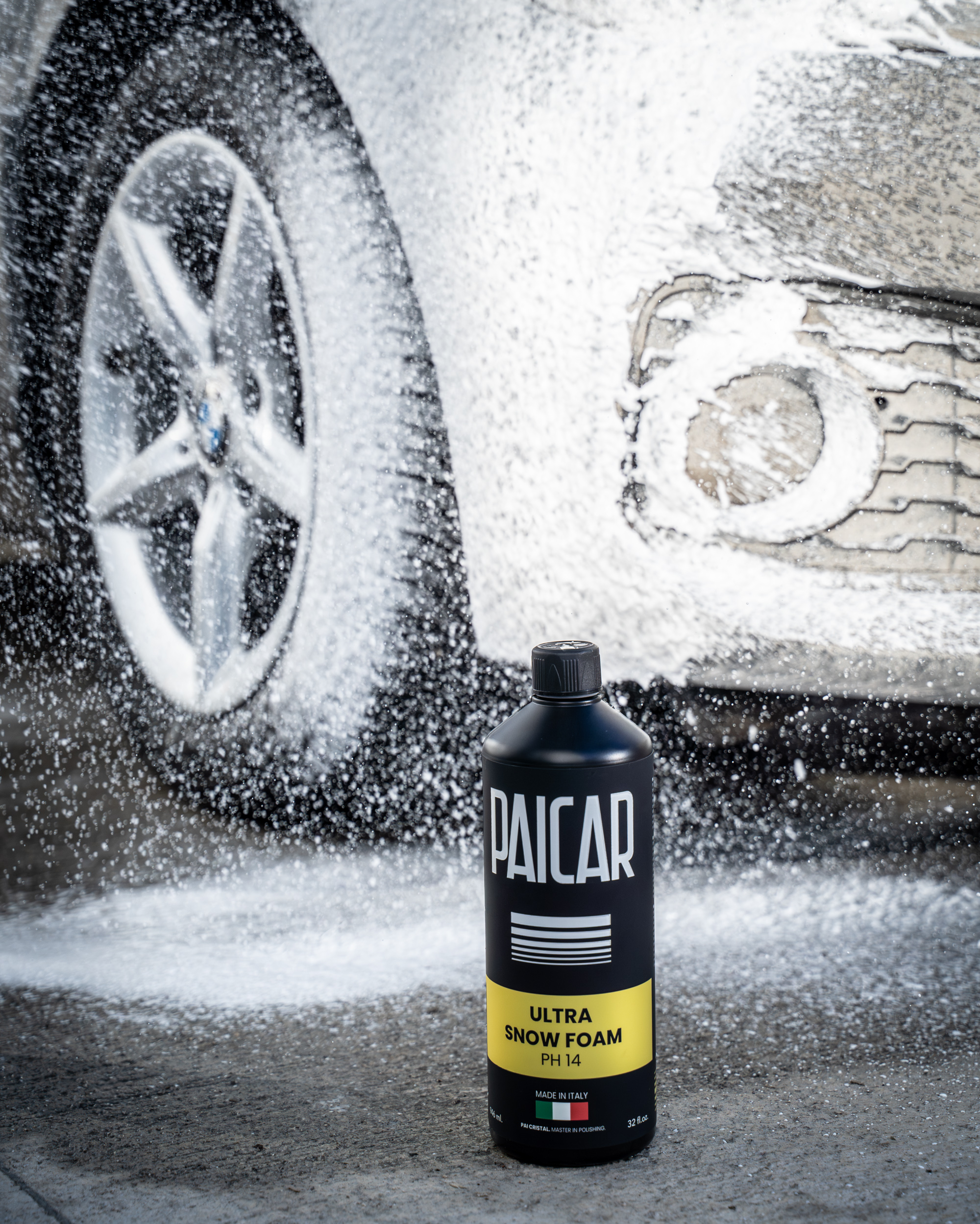 PAICAR Ultra Snow Foam: Maximale Kracht voor Zwaar Vervuilde Voertuigen