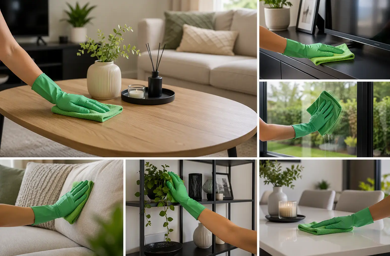 Reinigen van de woonkamer: zo doe je dat met Nicegreen Ultra