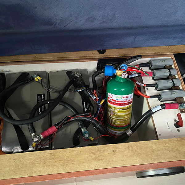 Ecofire 2 liter brandblusmiddel voor snelle brandbestrijding, veilig blussen zonder schade en optimale brandveiligheid.