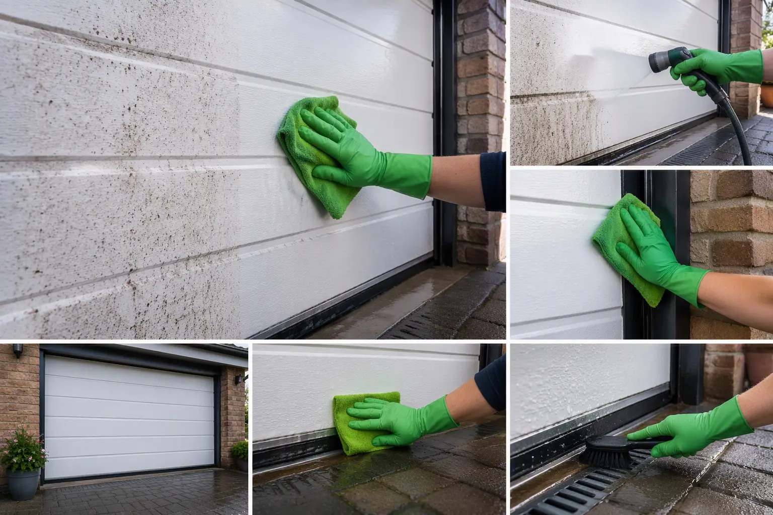 Hoe je de garagedeur schoon en in topconditie houdt met Nicegreen Ultra