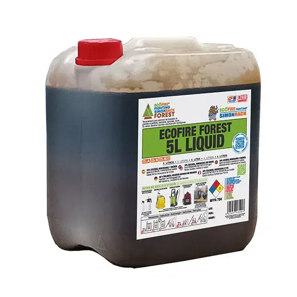 Ecofire Fighting Forest 5L voor bosbouw, landbouw en grote oppervlakken verpakking