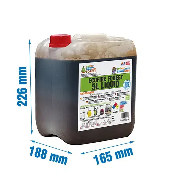 Ecofire Fighting Forest 5L voor bosbouw, landbouw en grote oppervlakken