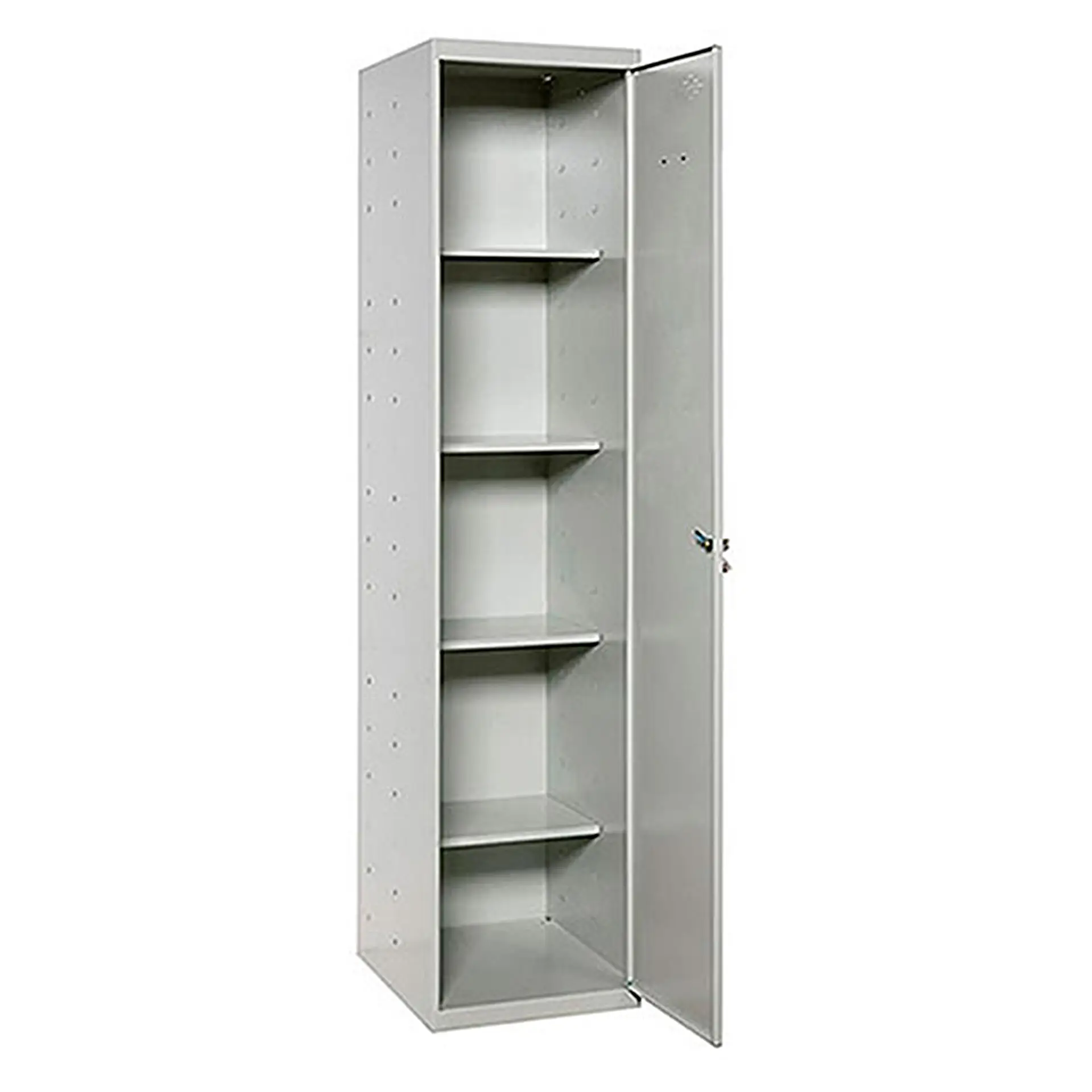 SIMONLOCKER PROF.DISM.CLEANING 180X40X40 1/4 GRIJS - Metalen garagekast - Afbeelding 2