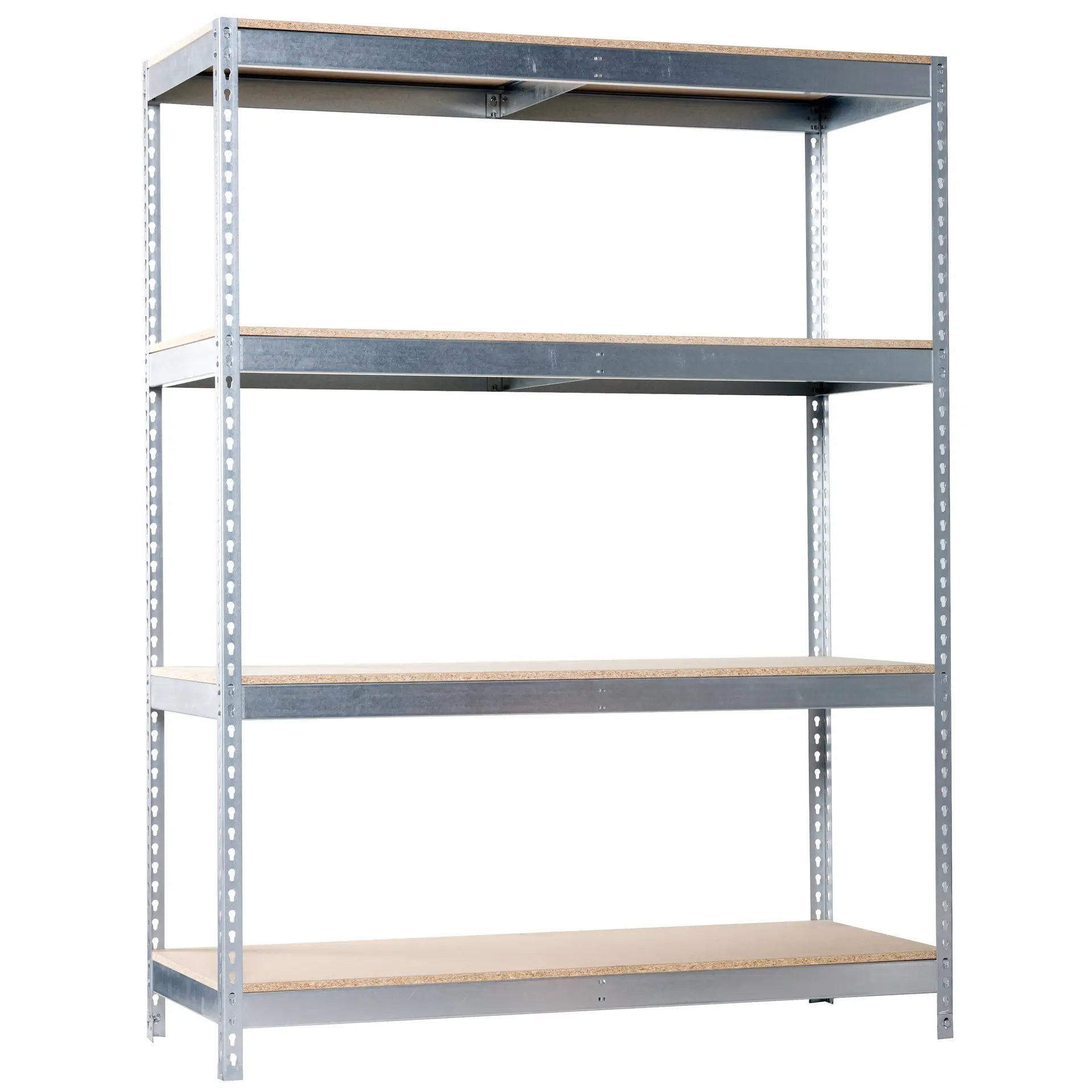 ECOFORTE 1206-4 CHIPBOARD GEGALVANISEERD/HOUT - Industriële stellingkast - Afbeelding 2