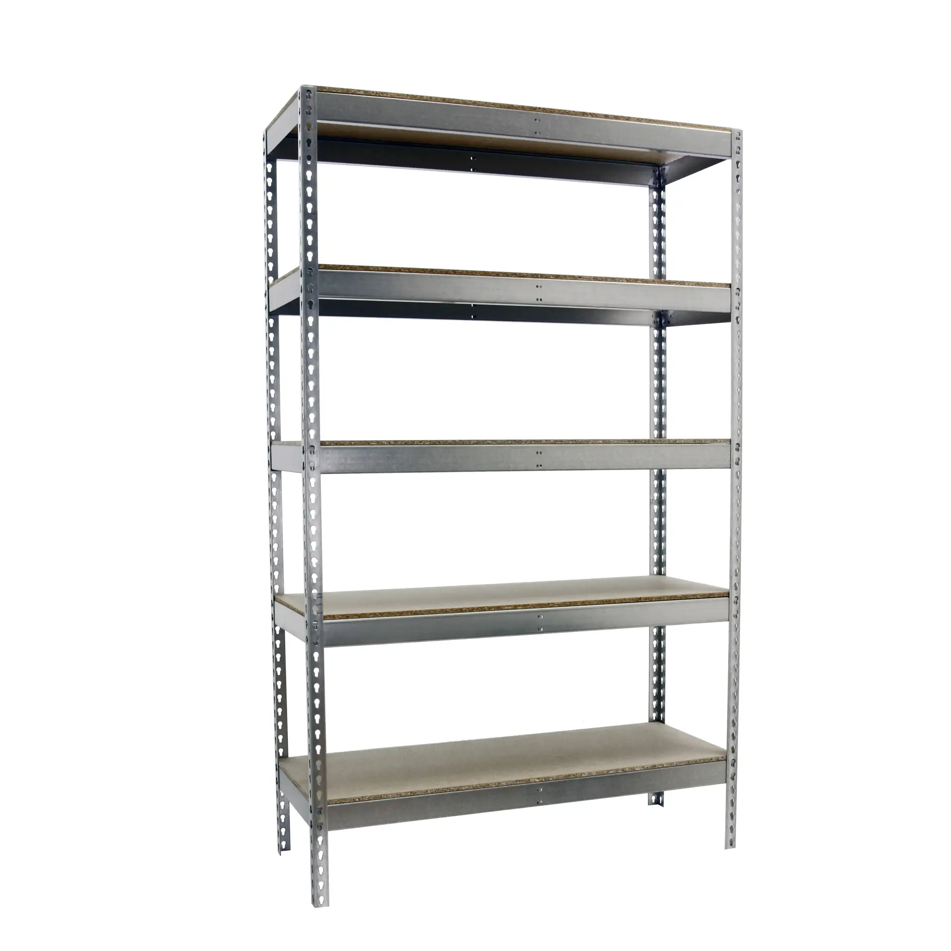 ECOFORTE 1504-5 CHIPBOARD GEGALVANISEERD/HOUT - Industriële stellingkast - Afbeelding 2