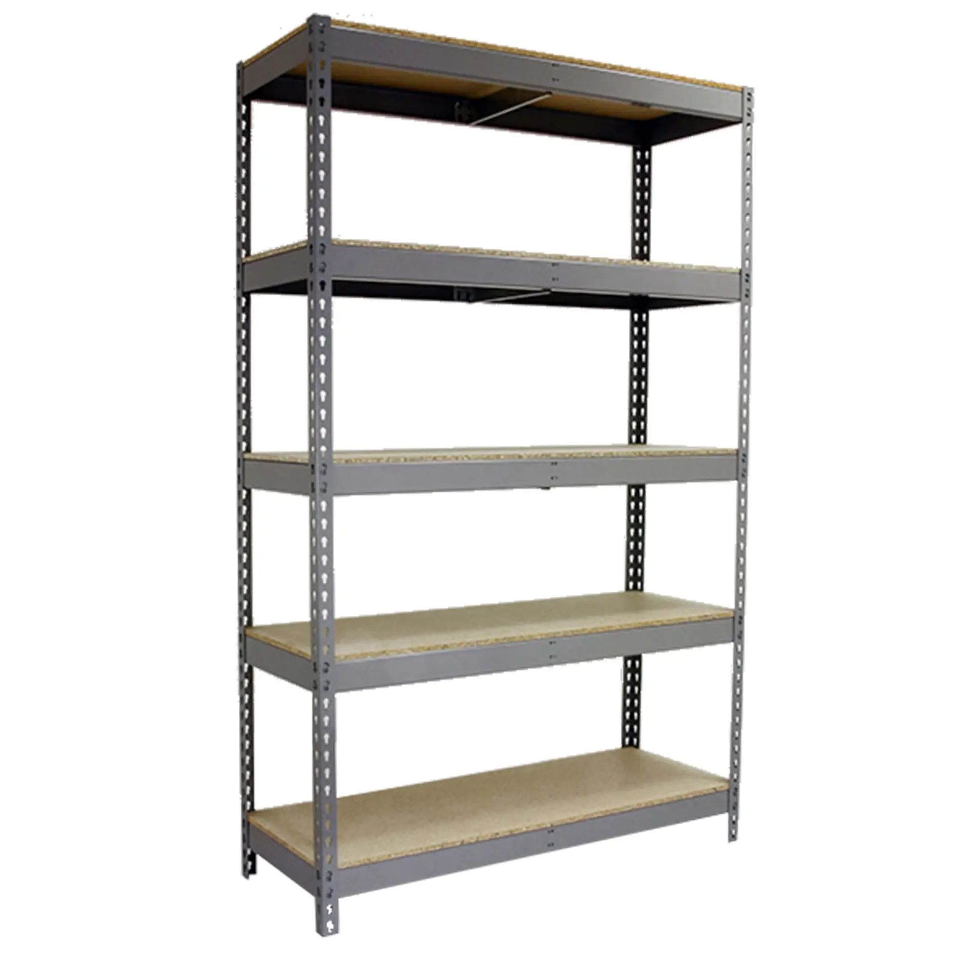 ECOFORTE 1206-5 CHIPBOARD 2500 GRIJS/HOUT - Industriële stellingkast - Afbeelding 2