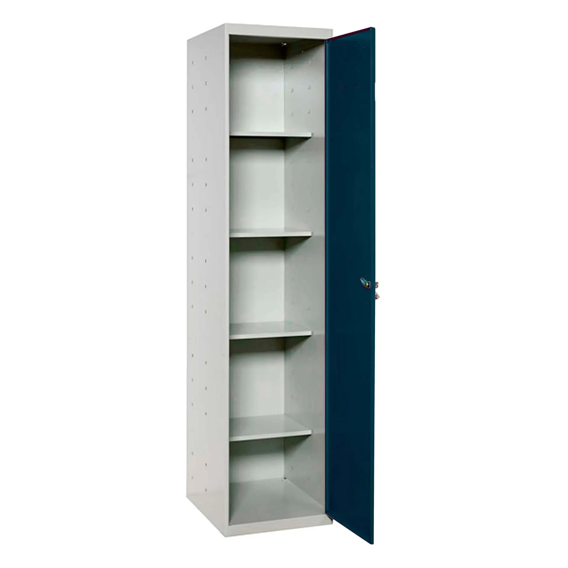 SIMONLOCKER PROF.DISM.CLEANING 180X40X40 1/4 GR/AN - Metalen garagekast - Afbeelding 2