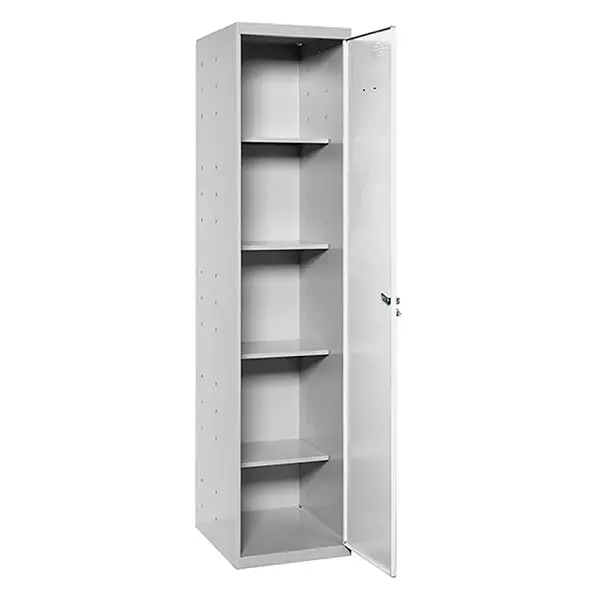 SIMONLOCKER PROF.DISM.CLEANING 180X40X40 1/4 GR/BC - Metalen garagekast - Afbeelding 2