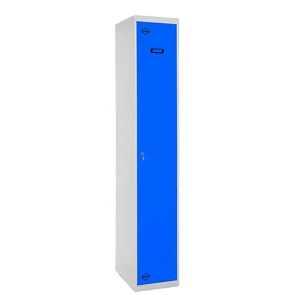 SIMONLOCKER PROF.DISM.SINGLE 1/1 400 INI GR/AZ - Metalen lockerkast - Afbeelding 2