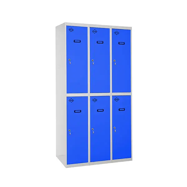 SIMONLOCKER PROF.DISM.TANDEM 3/6 300 (900) GR/AZ - Metalen lockerkast