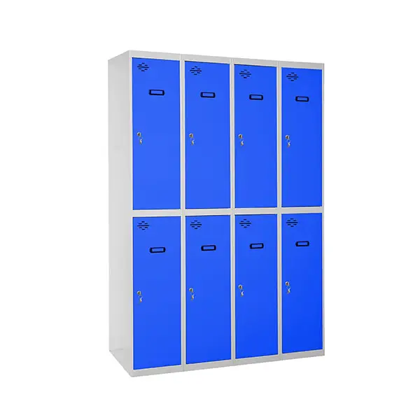 SIMONLOCKER PROF.DISM.TANDEM 4/8 300 (1200) GR/AZ - Metalen lockerkast