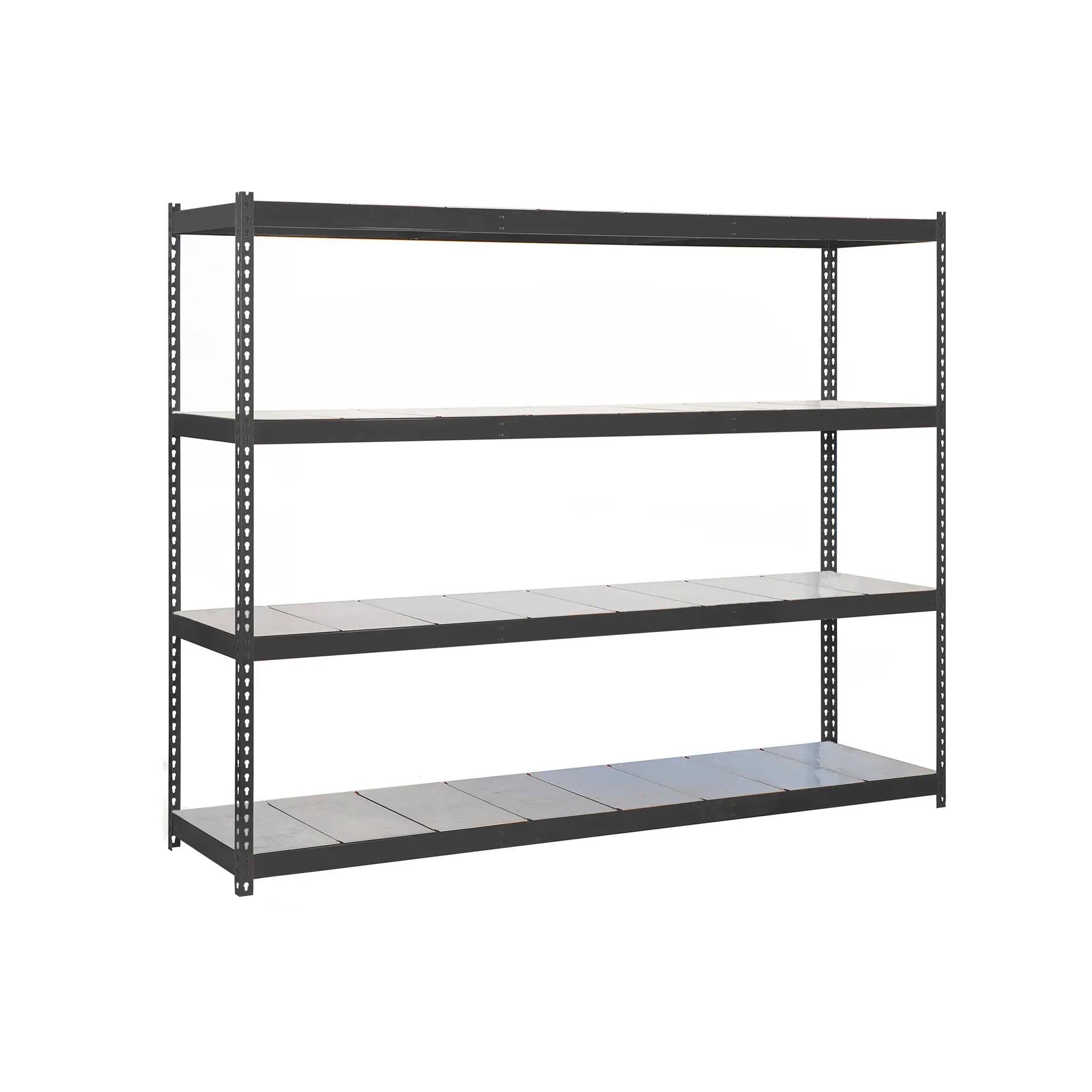 SIMONFORTE 2106-4 METAL ANTRACIET/GEGALVANISEERD - Industriële stellingkast